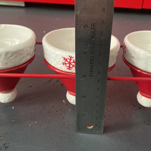 Santa Hat Condiment Trio - Picture 4 of 6